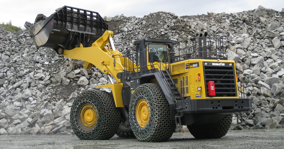 Komatsu Wheel Loader WA900-3 | Komatsu France