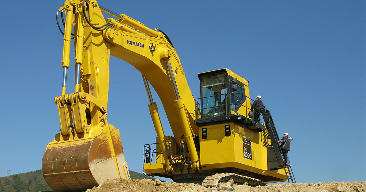Komatsu Mining Excavator PC2000-8 | Komatsu France