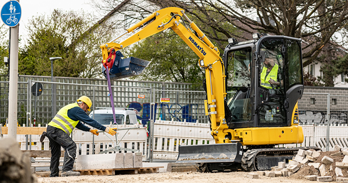 Komatsu Mini Excavator PC26MR-5 | Komatsu France